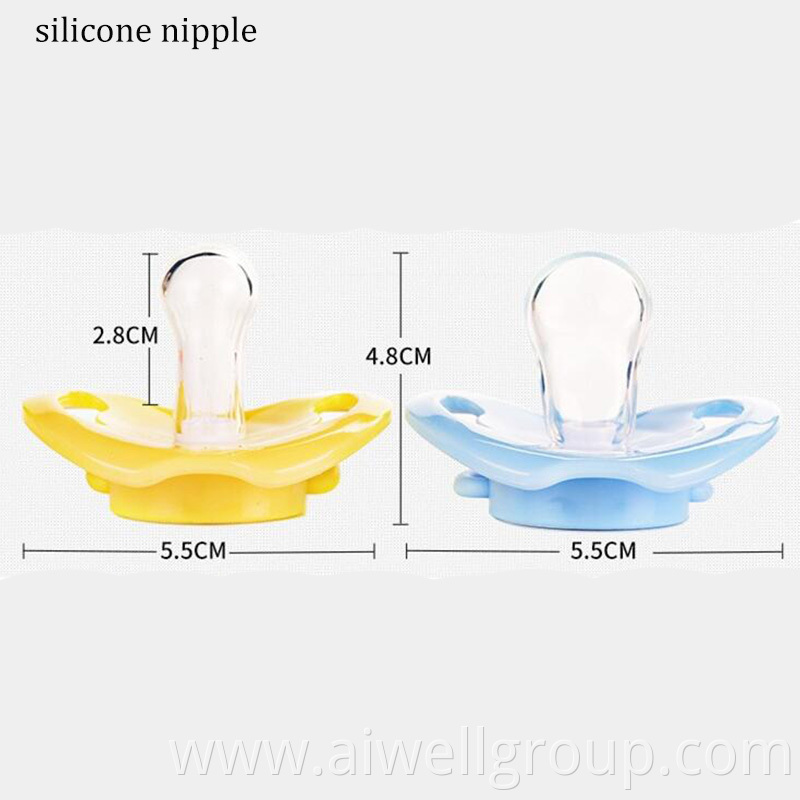 Food Grade Silicone Baby Cartoon Nipper